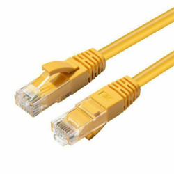 Micro Connect U/UTP CAT5e 0.5M Yellow PVC Unshielded Network Cable, Reference: UTP5005Y