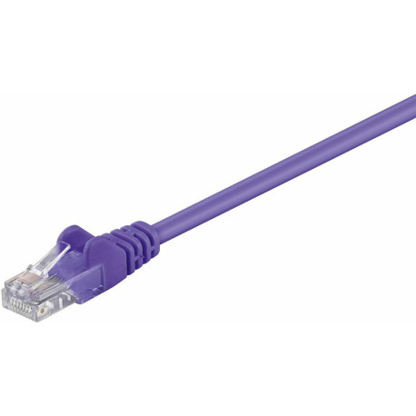 Micro Connect U/UTP CAT5e 1M Purple PVC Unshielded Network Cable Reference: UTP501P