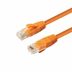 Micro Connect U/UTP CAT6 0.2M Orange LSZH Unshielded Network Cable Reference: UTP6002O