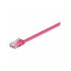 Micro Connect U/UTP CAT6 7M Pink Snagless Unshielded Network Cable, Reference: UTP607PIBOOTED