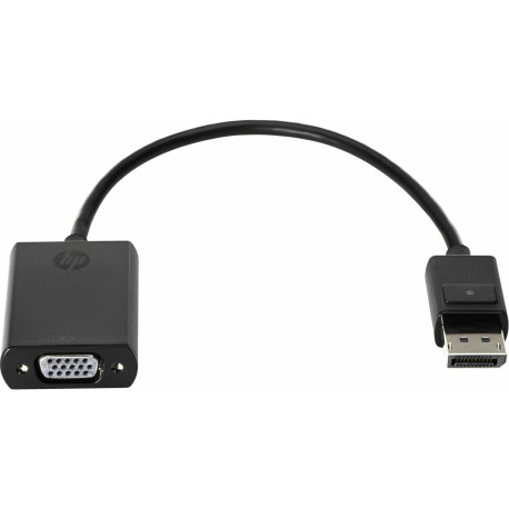 HP Inc. DisplayPort To VGA Adapter - Video converterfor Desktop Pro 300 G6 - 20.32cm Reference: F7W97AA