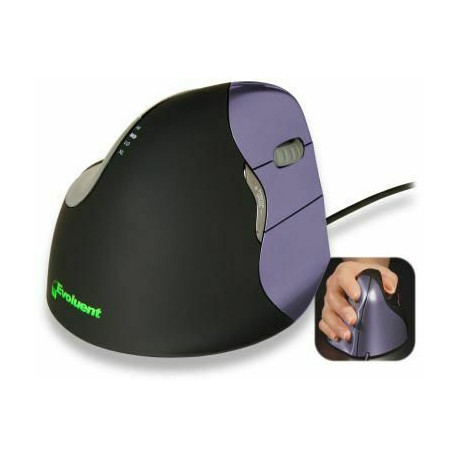 Evoluent Evoluent Mouse VerticalMouse 4 Right Small bl purple Reference: VM4S