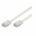 Micro Connect U/UTP CAT5e 3M White Flat Unshielded Network Cable, Reference: V-UTP503W-FLAT