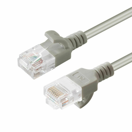 Micro Connect U/UTP CAT6 0.15M Grey Slim Unshielded Network Cable Reference: V-UTP60015-SLIM