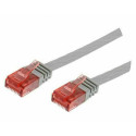 Micro Connect U/UTP CAT6 0.25M Grey Flat Unshielded Network Cable Reference: V-UTP60025-FLAT