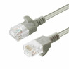 Micro Connect U/UTP CAT6 0.25M Grey Slim Unshielded Network Cable Reference: V-UTP60025-SLIM