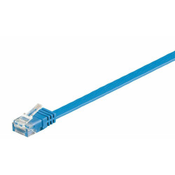 Micro Connect U/UTP CAT6 1M Blue Flat Unshielded Network Cable Reference: V-UTP601B-FLAT