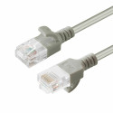 Micro Connect U/UTP CAT6 1M Grey Slim Unshielded Network Cable Reference: V-UTP601-SLIM