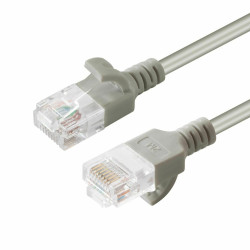 Micro Connect U/UTP CAT6 5M Grey Slim Unshielded Network Cable Reference: V-UTP605-SLIM