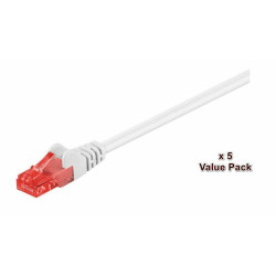 Micro Connect U/UTP CAT6 15M White 5 PACK 1 pcs. 5 pcs. in one bag Reference: V-UTP615WVP