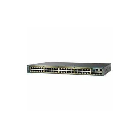 Cisco Catalyst 2960-SF 48 FE, 4x SFP, LAN Base Reference: WS-C2960S-F48TS-L [Refurbished]