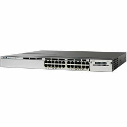 Cisco Cisco Catalyst 3850 24 Port UPOE IP Base Reference: WS-C3850-24U-S [Refurbished]