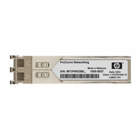 HP SFP +Transceiver-Module X130 for HPE12504 5120 5500 - 10 GigE - 10GBase-SR Reference: JD092B