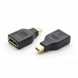 Micro Connect Mini Displayport - DP M-F DP 1.2 Black Adapter Reference: MDPMDPF