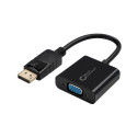 Micro Connect Displayport-VGA M-F, 15cm Black V1.2 Active Reference: DPVGA15CM