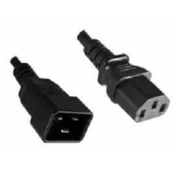 Micro Connect PowerCord C13-C20 10A 2m Black IEC 60320-C13 to C20 Black. Reference: PE030620