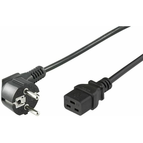 Micro Connect Power Cord CEE 7/7 - C19 - 5m - Angled Schuko Reference: PE0771905