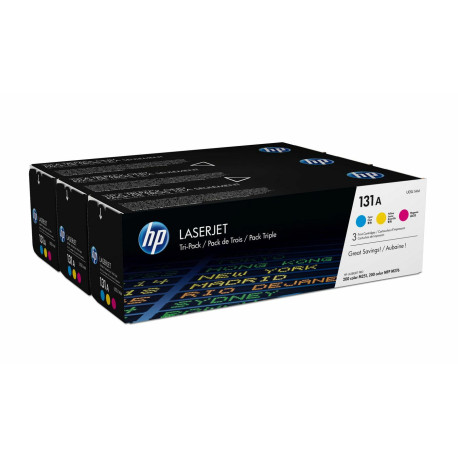 HP Inc. 131A Gul Cyan Magenta 1800 sider Toner U0SL1AM