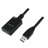 LogiLink USB cable A A St/Bu 5.00m verl. black Reference: UA0127