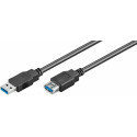 Micro Connect USB Extension Cable - USB 3.0 - USB Type A - Black- 5M Reference: USB3.0AAF5B