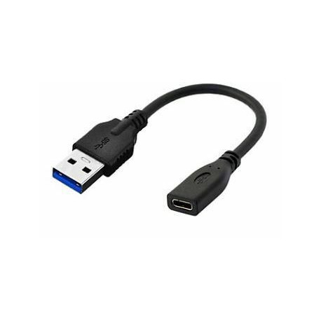 Micro Connect USB3.0A - USB-C 0,2m M-F Adapter Black Reference: USB3.0ACF02