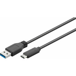 Micro Connect USB Cable - USB Type A to USB-C - 2M - White Reference: USB3.1CA2