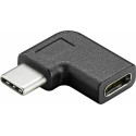 Micro Connect USB-C to C angled Adapter 90 USB-C to USB-C Male-Female Reference: USB3.1CCMF