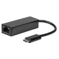 Micro Connect USB-C to RJ45 Adapter 10/100/1000Mbps, Black, 5Gbps Reference: USB3.1CETHB