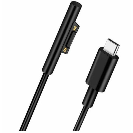 Micro Connect USB Type C to MicroSoft Surface Connector Cable - 1.5M - Black Reference: USB3.1CSURFACE