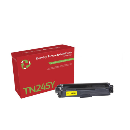 Xerox Toner Everyday Yellow remanufactured compatible with Brother TN245Y, High capacity Reference: 006R03264