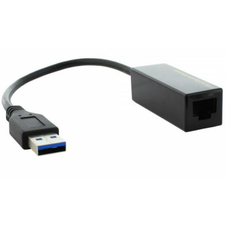 Micro Connect USB3.0 to Gigabit Ethernet RJ45 Adapter - 10/100/1000 Mbps - black Reference: USBETHGW10