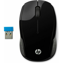 HP Inc. 200 Optical Wireless Black Mouse Reference: X6W31AA