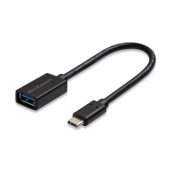 Micro Connect USB-C to USB3.0 A adapter - 0.2m - Black Reference: USB3.1CAF02BH