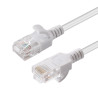 Micro Connect U/UTP CAT6 0.5M White Slim Unshielded Network Cable Reference: V-UTP6005W-SLIM