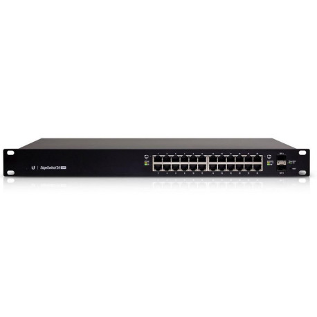 Ubiquiti ES-24-250W EdgeSwitch 24x Gigabit Ethernet PoE+- 250W- 2x SFP