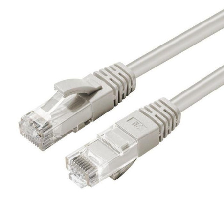 Micro Connect U/UTP CAT5e 2M Grey PVC Unshielded Network Cable Reference: UTP502